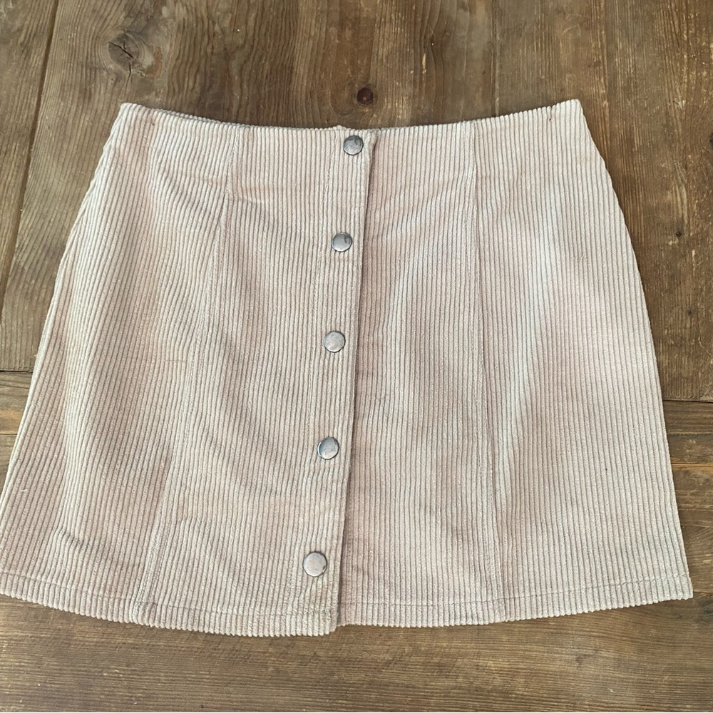 Forever 21 Small Corduroy Mini Skirt
